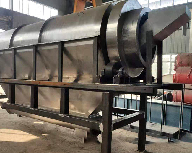 復(fù)合肥滾筒篩包含機(jī)架，滾筒篩和滾筒