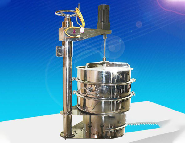 硅膠粉篩粉機是什么形式的振動篩，多少錢