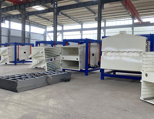 方形搖擺篩處理石油壓裂砂行業(yè)用，其他建議選擇弛張篩